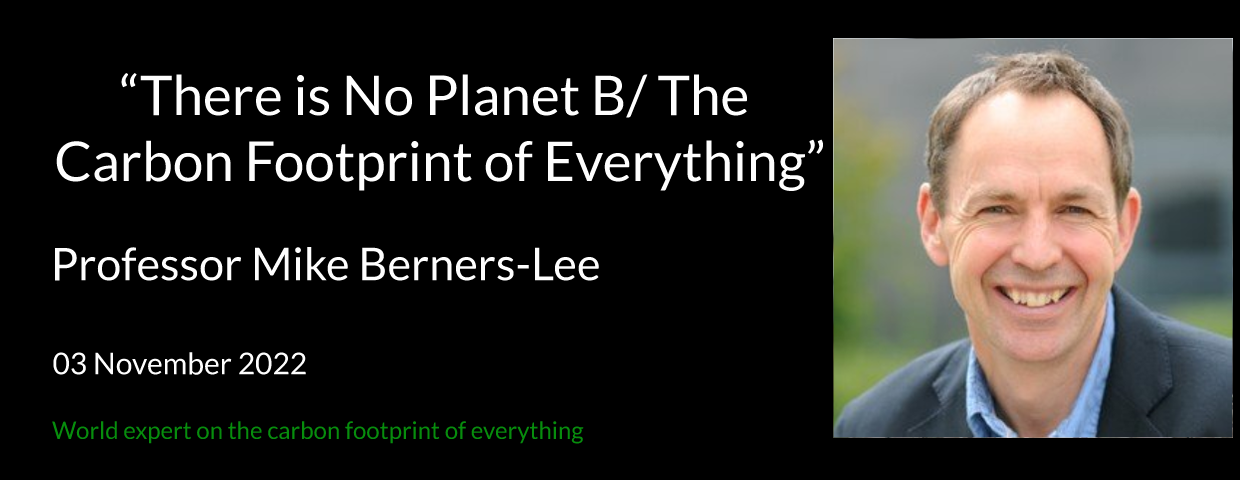 mike berners lee there is no planet b